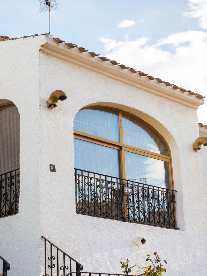 Newer stucco home exterior